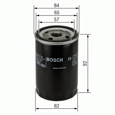 Масляный фильтр BOSCH 0 986 452 027