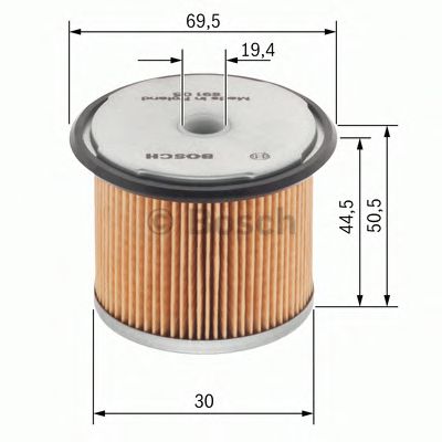 Топливный фильтр BOSCH 1 457 429 657