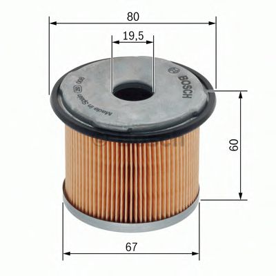 Топливный фильтр BOSCH 1 457 431 713
