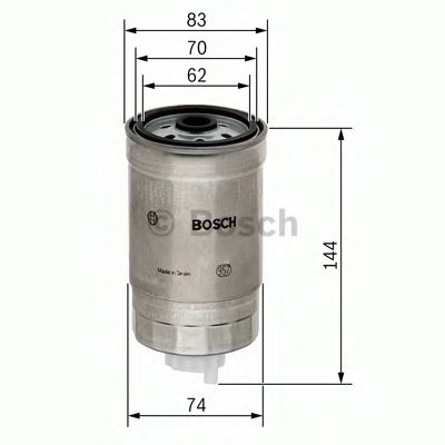 Топливный фильтр BOSCH 1 457 434 192