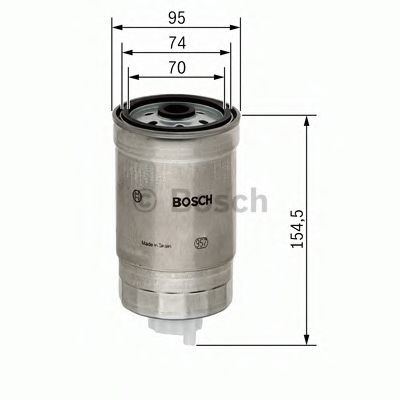Топливный фильтр BOSCH 1 457 434 451