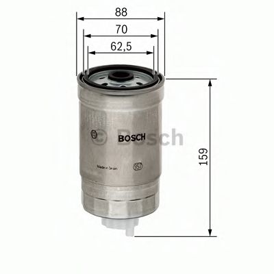 Топливный фильтр BOSCH 1 457 434 455