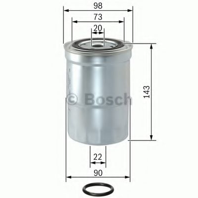 Топливный фильтр BOSCH 1 457 434 459