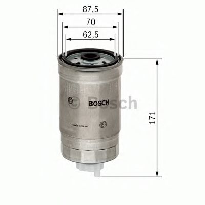Топливный фильтр BOSCHF026 402 013