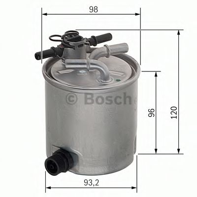 Топливный фильтр BOSCH F 026 402 019