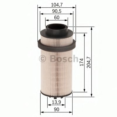 Топливный фильтр BOSCH F 026 402 033