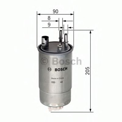 Топливный фильтр BOSCH F 026 402 054