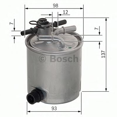 Топливный фильтр BOSCH F 026 402 096
