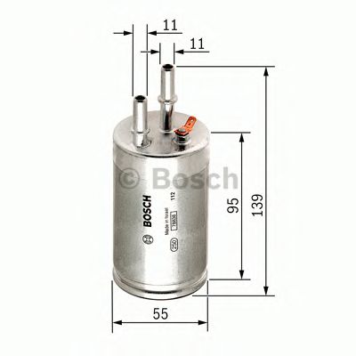 Топливный фильтр BOSCH F 026 403 014