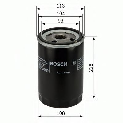 Масляный фильтр BOSCH F 026 407 048 Масляный фильтр BOSCH F 026 407 048