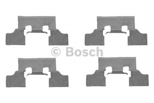 Скобы тормозных колодок BOSCH 1 987 474 412