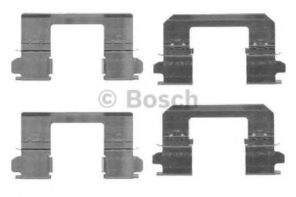 Скобы тормозных колодок BOSCH 1 987 474 461