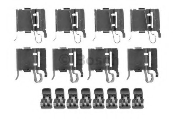 Скобы тормозных колодок BOSCH 1 987 474 468