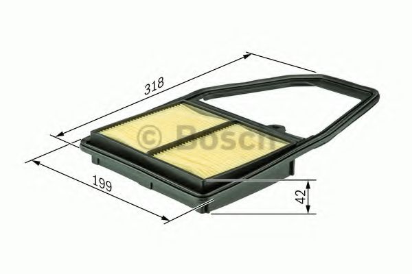 Воздушный фильтр BOSCH 1 457 433 322