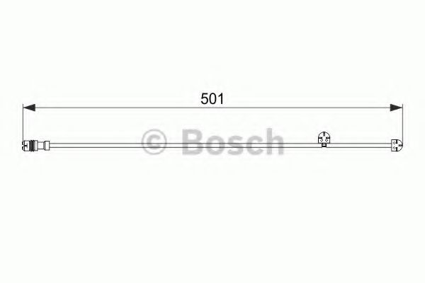 Датчик износа тормозных колодок BOSCH 1 987 474 556