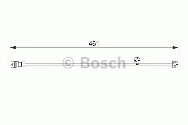 Датчик износа тормозных колодок BOSCH 1 987 474 558