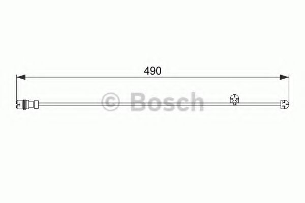 Датчик износа тормозных колодок BOSCH 1 987 474 560