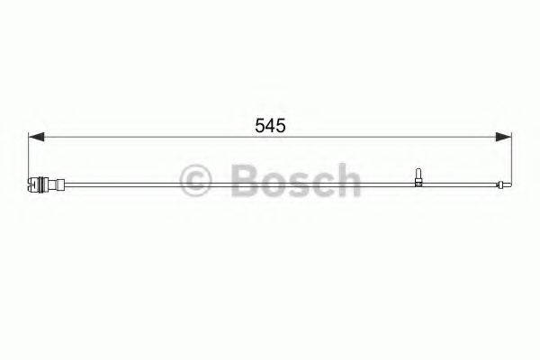 Датчик износа тормозных колодок BOSCH 1 987 474 561