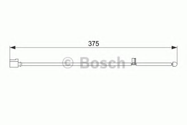 Датчик износа тормозных колодок BOSCH 1 987 474 562
