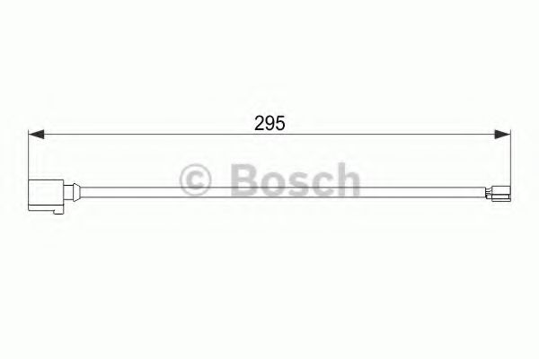 Датчик износа тормозных колодок BOSCH 1 987 474 565