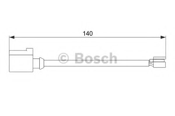 Датчик износа тормозных колодок BOSCH 1 987 474 566