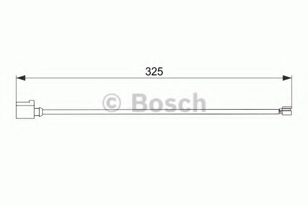 Датчик износа тормозных колодок BOSCH 1 987 474 567