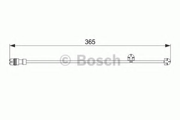 Датчик износа тормозных колодок BOSCH 1 987 474 570