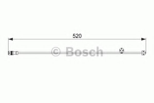 Датчик износа тормозных колодок BOSCH 1 987 474 571