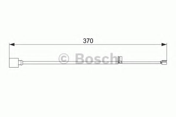 Датчик износа тормозных колодок BOSCH 1 987 474 572