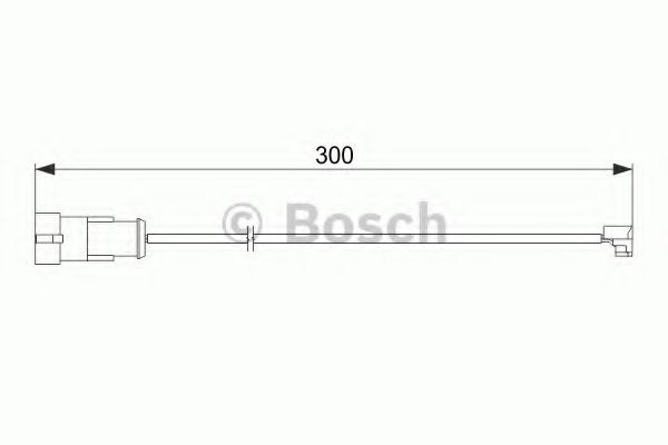 Датчик износа тормозных колодок BOSCH 1 987 474 573
