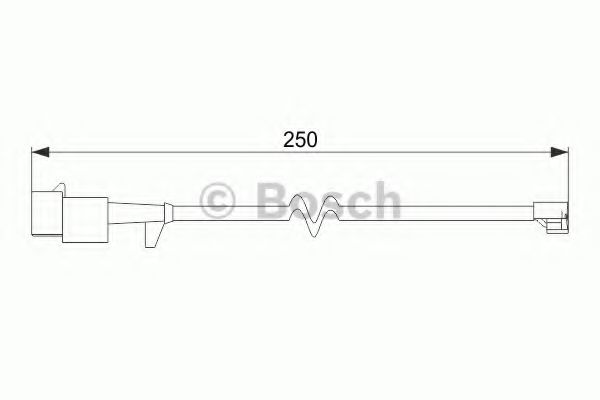 Датчик износа тормозных колодок BOSCH 1 987 474 574