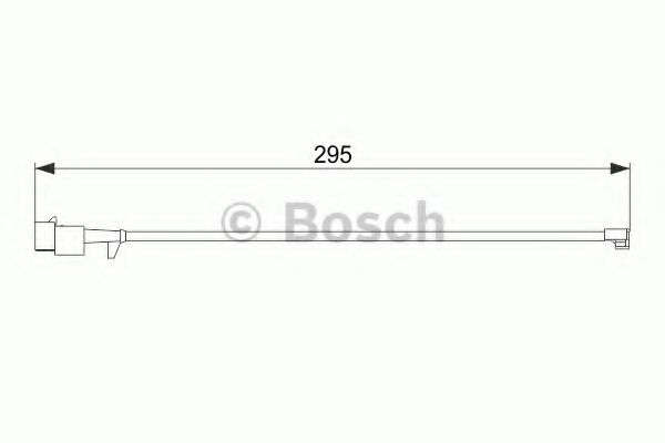 Датчик износа тормозных колодок BOSCH 1 987 474 575