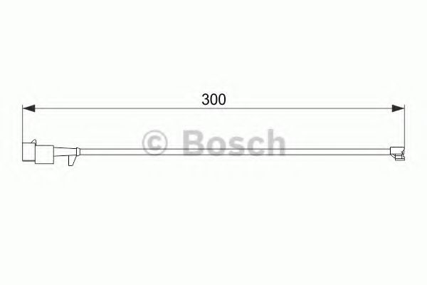 Датчик износа тормозных колодок BOSCH 1 987 474 576
