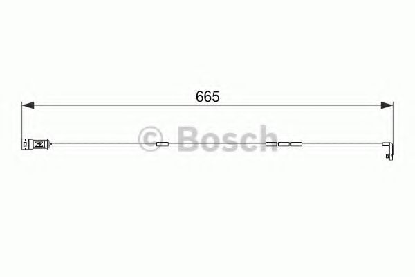 Датчик износа тормозных колодок BOSCH 1 987 474 579