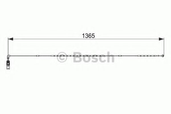 Датчик износа тормозных колодок BOSCH 1 987 474 583