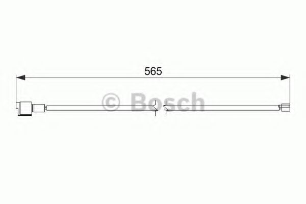 Датчик износа тормозных колодок BOSCH 1 987 474 589