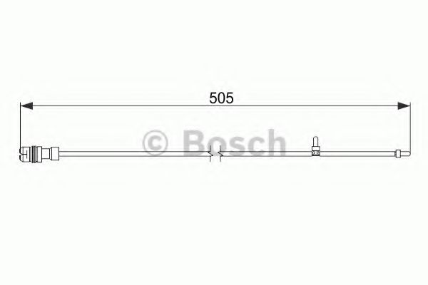 Датчик износа тормозных колодок BOSCH 1 987 474 593