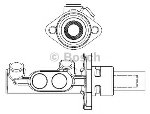Главный тормозной цилиндр BOSCH F 026 003 942