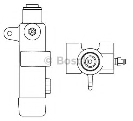 Рабочий цилиндр сцепления BOSCH F 026 005 086