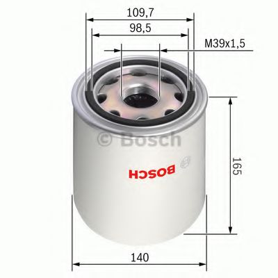 Патрон осушителя воздуха, пневматическая система BOSCH F 026 404 012