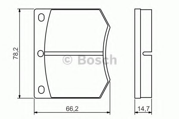 Тормозные колодки BOSCH 0 986 495 079