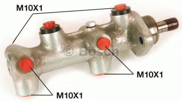 Главный тормозной цилиндр BOSCH 0 986 480 430