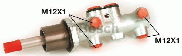 Главный тормозной цилиндр BOSCH 0 986 480 850