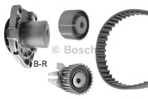 Комплект ГРМ с помпой BOSCH 1 987 946 458