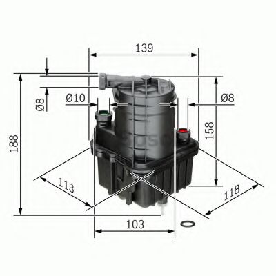 Топливный фильтр BOSCH 0 450 907 016