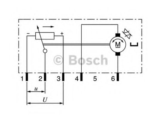 Регулировочный элемент, регулировка угла наклона фар BOSCH 0 132 801 141 Регулировочный элемент, регулировка угла наклона фар BOSCH 0 132 801 141