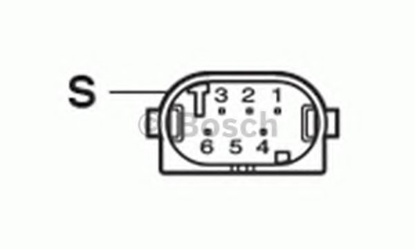 Регулировочный элемент, регулировка угла наклона фар BOSCH 0 132 801 141 Регулировочный элемент, регулировка угла наклона фар BOSCH 0 132 801 141