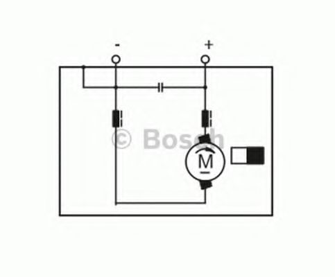 Вентилятор салона BOSCH F 006 B10 353 Вентилятор салона BOSCH F 006 B10 353