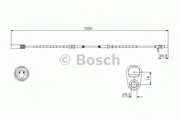 Датчик АБС BOSCH 0 986 594 512