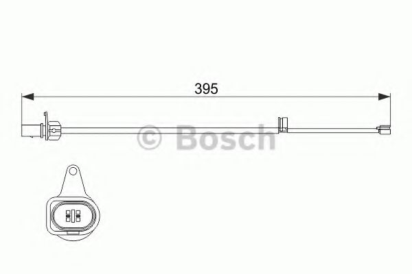 Датчик износа тормозных колодок BOSCH 1 987 474 509